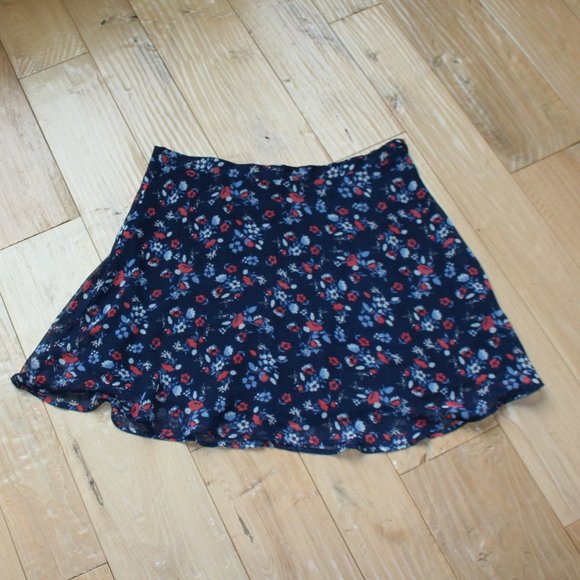 Forever 21 Blue Skirt Size Large - Picture 1 of 6